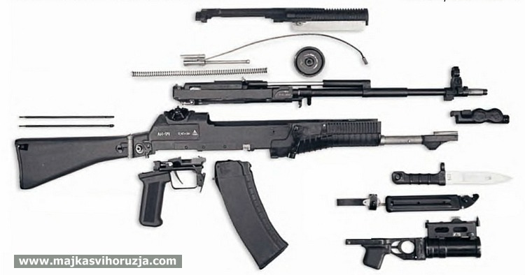 Nikonov AN-94 parts