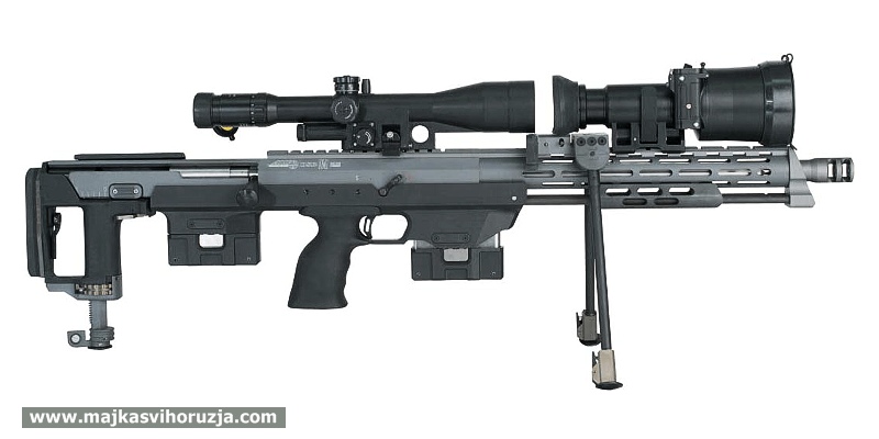 DSR-1 with night sight attachment